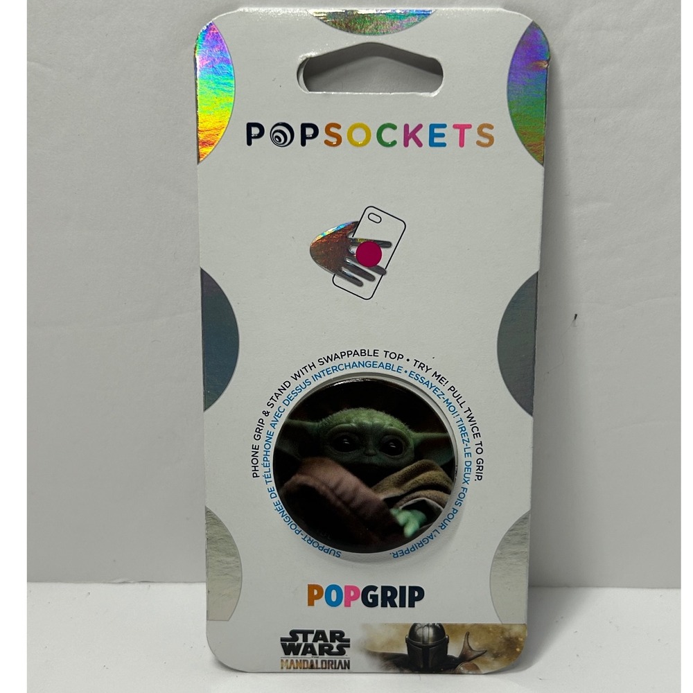 Popsockets PopGrip Star Wars The Mandalorian Baby Yoda Phone Grip Stand New